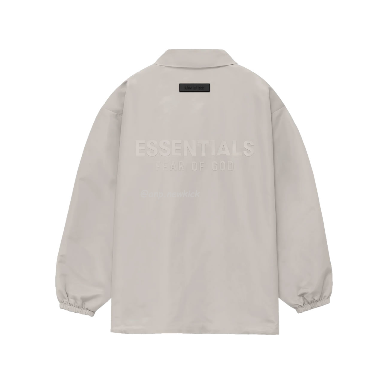 Fear Of God Essentials Fog 23fw Coach Jacket Windbreaker Jacket Black Apricot Gray S Xl (7) - newkick.vip